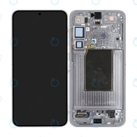 Samsung Galaxy S25 Plus - LCD zaslon + zaslon osjetljiv na dodir + okvir (Silver Shadow) - GH82-36368A Genuine Service Pack