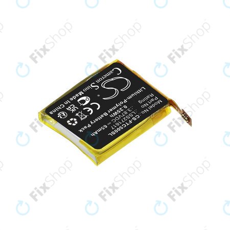 Baterija za Fitbit Charge 5, 65mAh, Li-Pol, 3.87V, LSS271617, HQ