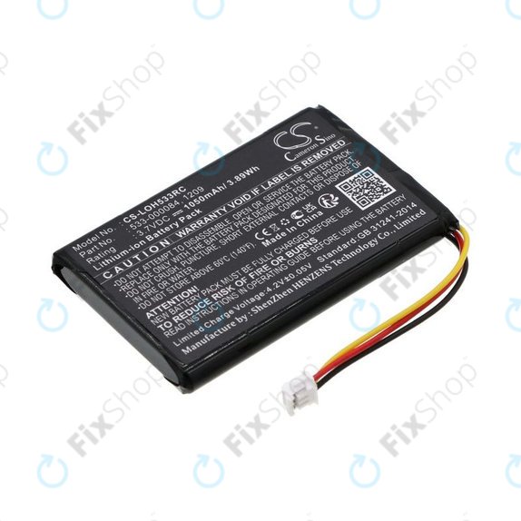 Baterija za Logitech Harmony Touch, Ultimate, 1050mAh, Li-Ion, 3.7V, 533-000083, HQ