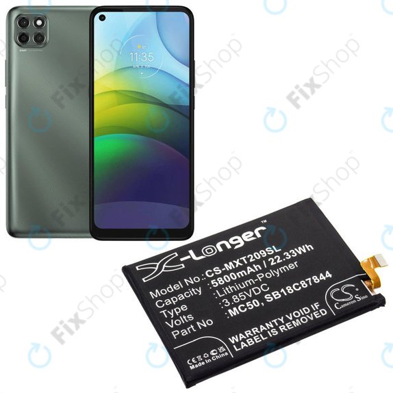 Motorola Moto G9 Power, G60 XT2135- Baterija MC50 5800mAh HQ