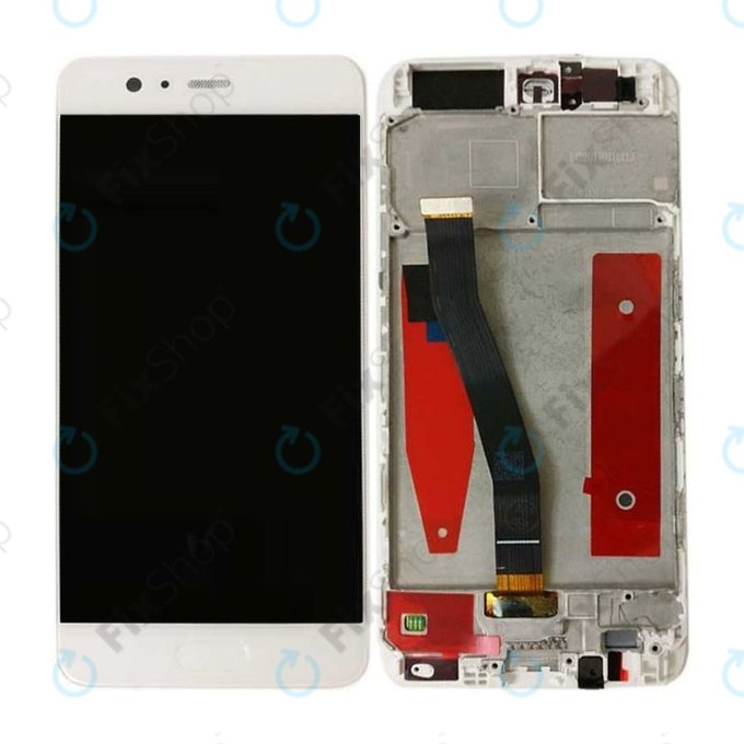 Huawei P10 - LCD zaslon + zaslon osjetljiv na dodir + okvir (White) TFT