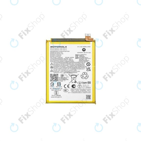 Motorola Moto G04, G24, G34 - Baterija QF50 5000mAh - SB18E20083 Genuine Service Pack
