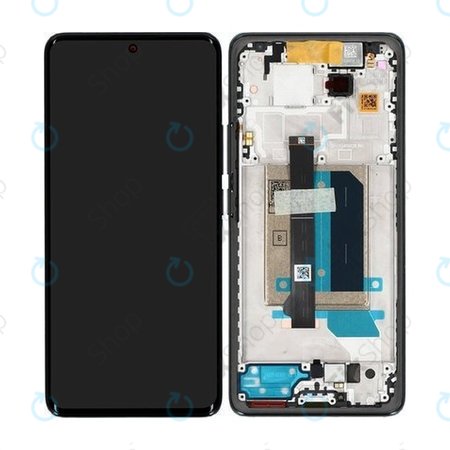 Xiaomi Redmi Note 14 Pro+ 5G 24094RAD4G - LCD zaslon + zaslon osjetljiv na dodir + okvir (Midnight Black) - 5600190O16U00 Genuine Service Pack