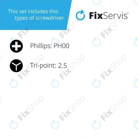 Jednostavni odvijači - Phillips + Tri-Point (MacBook)