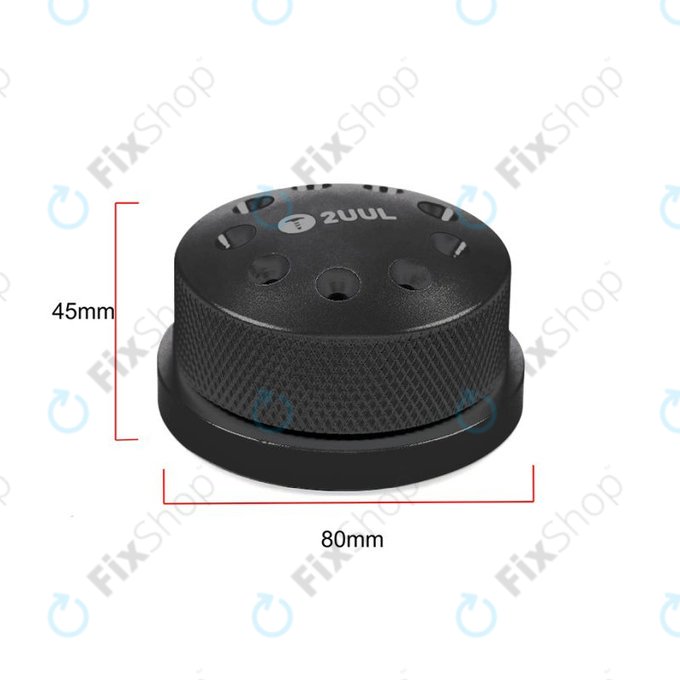 2UUL - 9-dijelni držač rotirajućih odvijača (crni)