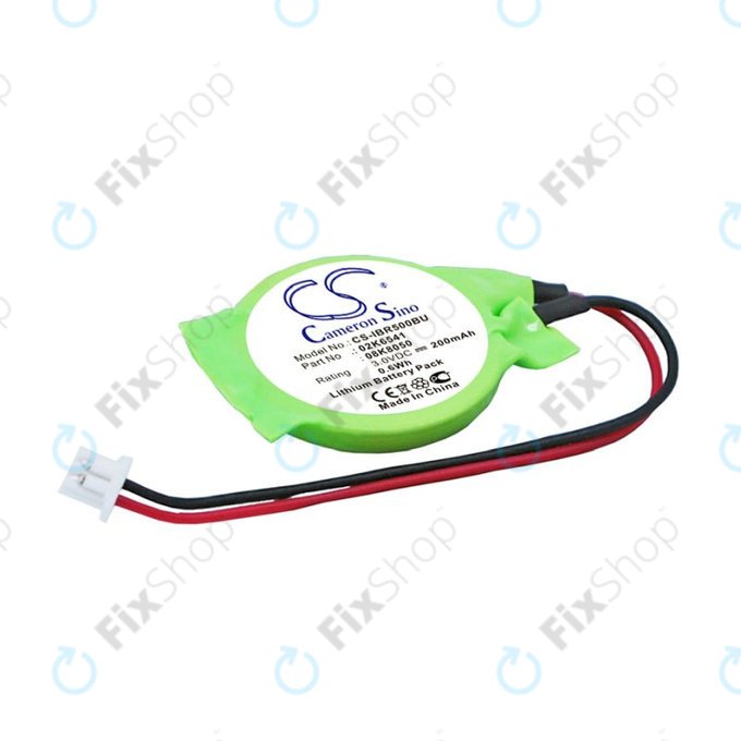 Rezervna baterija za Lenovo Thinkpad, 200mAh, Lithium, 3V, 02K6541, HQ