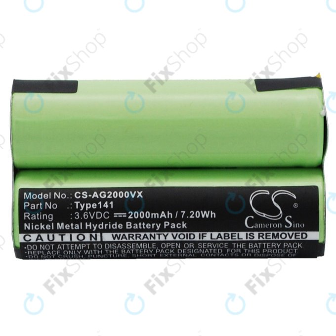 AEG Electrolux Junior 2.0 - Baterija Type141 Ni-MH 3.6V 2000mAh HQ
