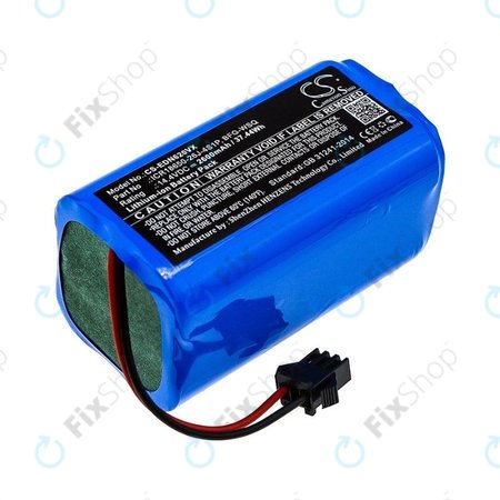 Ecovacs Deebot N79, N79S, Eufy RoboVac-series, Proscenic 850-series - Baterija BFG-WSQ, ICR18650-26J-4S1P, UR18650ZY-4S1P-AAM Li-Ion 14.4V 2600mAh HQ