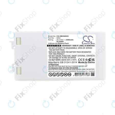 Baterija za Xiaomi Dreame V10, V9, V8, XR, 2500mAh, Li-Ion, 25.2V, WN4, HQ