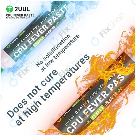 Termalna pasta za CPU, hlađenje, 2UUL SC10, 50g