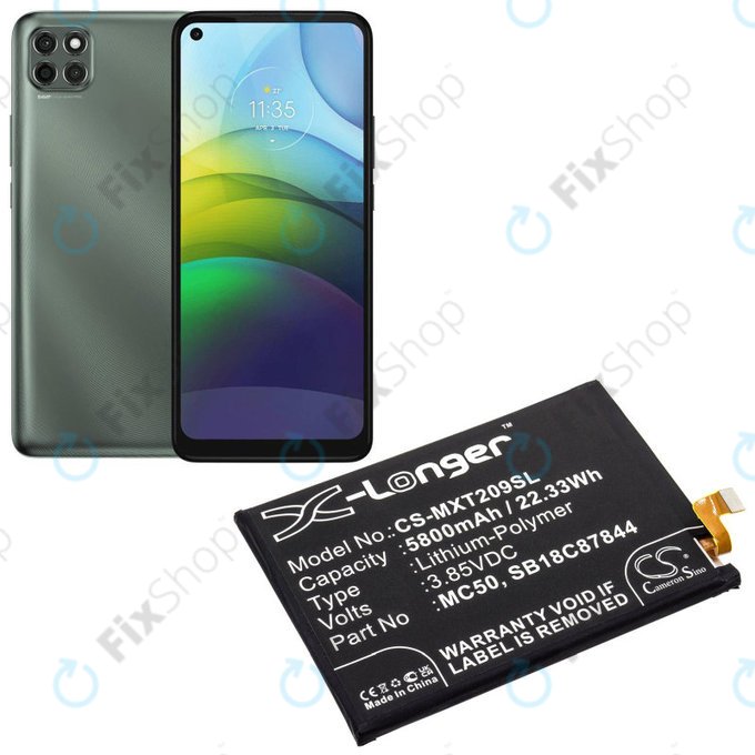 Motorola Moto G9 Power, G60 XT2135- Baterija MC50 5800mAh HQ