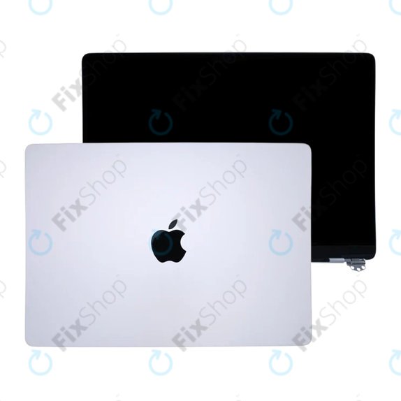 LCD zaslon za MacBook Pro 14", A3112, A3185 (2024), s prednjim staklom i pokrovom, Silver, 661-41792, Genuine Apple