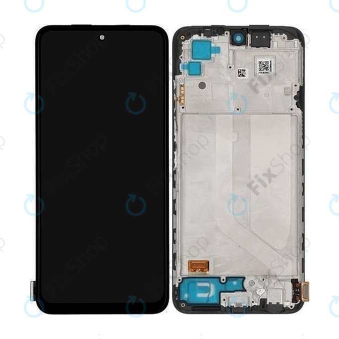 Xiaomi Redmi Note 10S - LCD zaslon + zaslon osjetljiv na dodir + okvir (Onyx Gray) - 5600020K7B00, 560002K7BN00 Originalni servisni paket