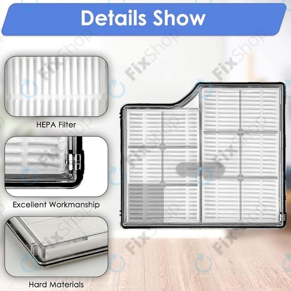 HEPA filter, 2 kom za Xiaomi Roborock Saros 10