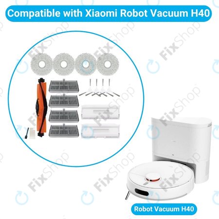 Xiaomi Robot Vacuum H40 - Kompletan set