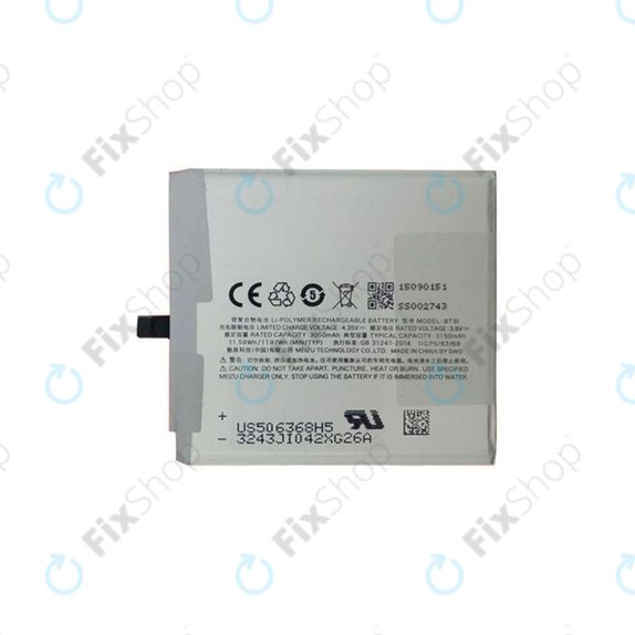 Meizu MX5 - Baterija BT51 3150mAh