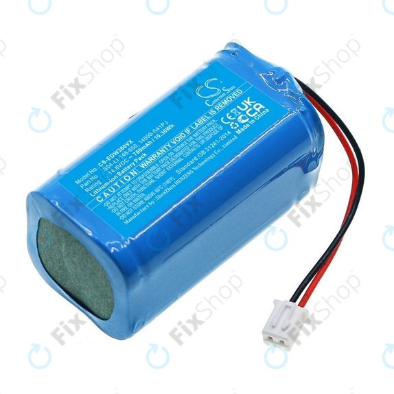 Ecovacs Winbot W-series - Baterija S04-LI-148-650, 14500-S41PJ Li-Ion 14.8V 700mAh HQ