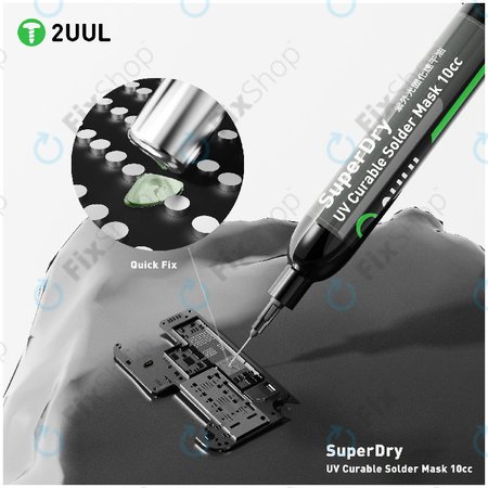 UV stvrdnjavajuća zaštitna maska za lemljenje, 2UUL SC55, 10cc