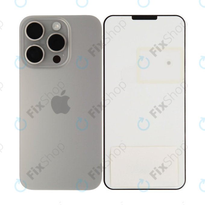 Stražnje staklo kućišta za iPhone 15 Pro | Natural Titanium | 661-35702 | Genuine Apple