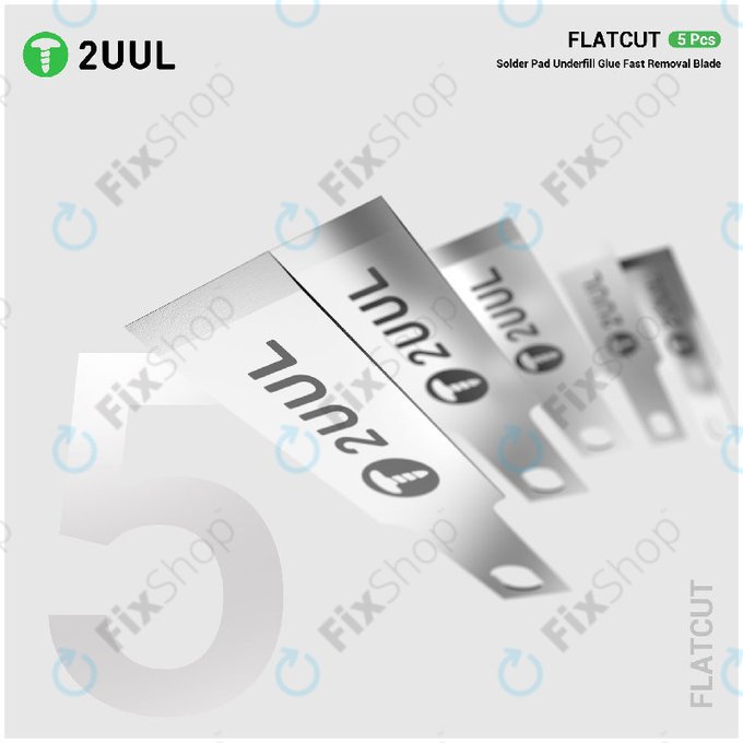 Oštrice za uklanjanje underfill ljepila, ravni rez, 2UUL DA28, 5kom/pak