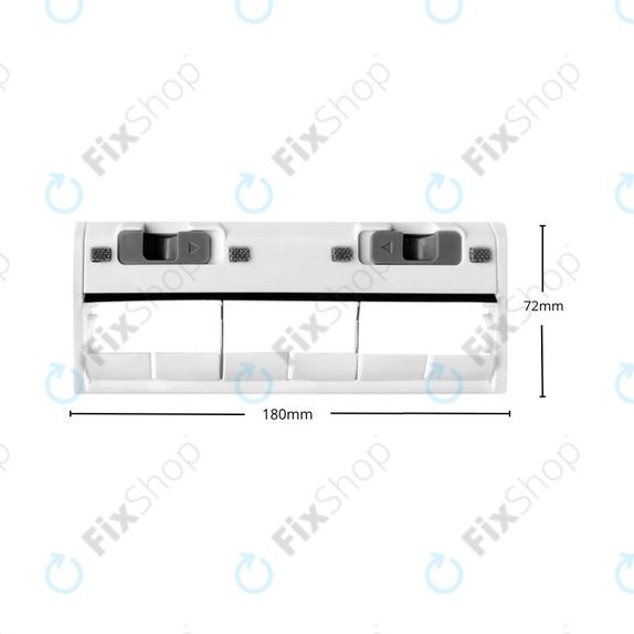 Ecovacs Deebot N-series, T-series, X1-series, Ozmo-series - Poklopac glavne četke (Bijela)