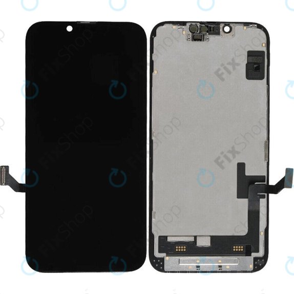 Zaslon Soft OLED za iPhone 14, Dodirni ekran s okvirom, DIAGNOSTIC