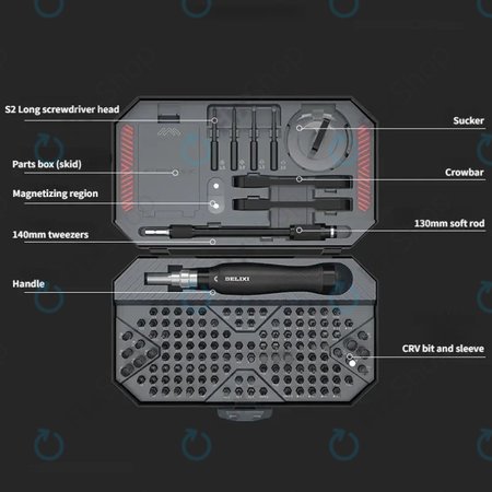 Xiaomi DELIXI - Set odvijača 145v1