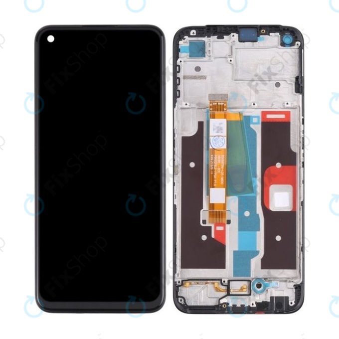 Realme 8i RMX3151 - LCD zaslon + zaslon osjetljiv na dodir + okvir TFT