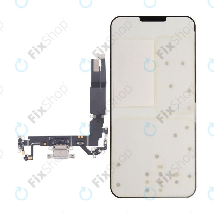 Konektor za punjenje + Flex kabel za iPhone 17 | White | 923-13604 | Genuine Apple