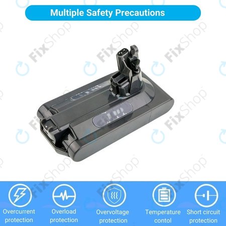 Dyson V10 - Baterija Li-Ion 2500mAh HQ