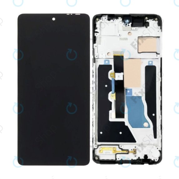 Infinix Note 30 Pro - LCD zaslon + zaslon osjetljiv na dodir + okvir (Magic Black) OLED