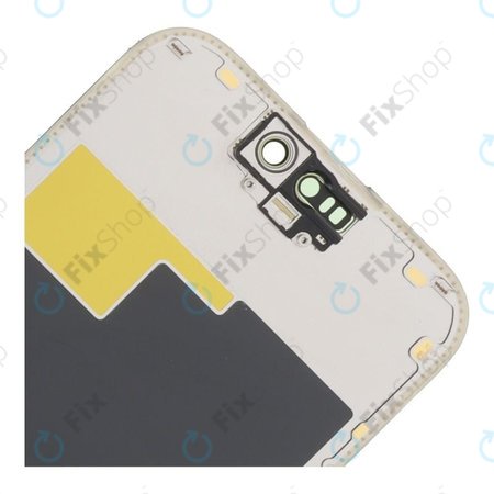 Zaslon Soft OLED za iPhone 15 Pro - Dodirno staklo + Okvir, DIAGNOSTIC