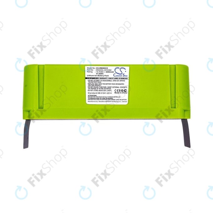 iRobot Roomba 600, 800, 900-series - Baterija 4502233, 4374392, 2130LI 14.4V 4000mAh HQ