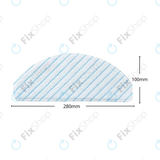 Ecovacs Deebot N8-series, T-series, X1 Plus - Krpa za brisanje (periva)