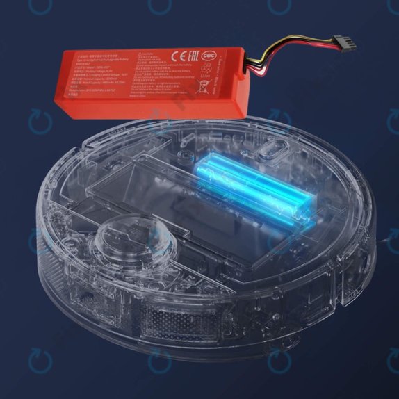 Baterija za Xiaomi Mi Robot Vacuum Mop 2 (Mijia 2C), 2 Pro, P1904-4S2P-MM, Li-Ion, 14.4V 6500mAh