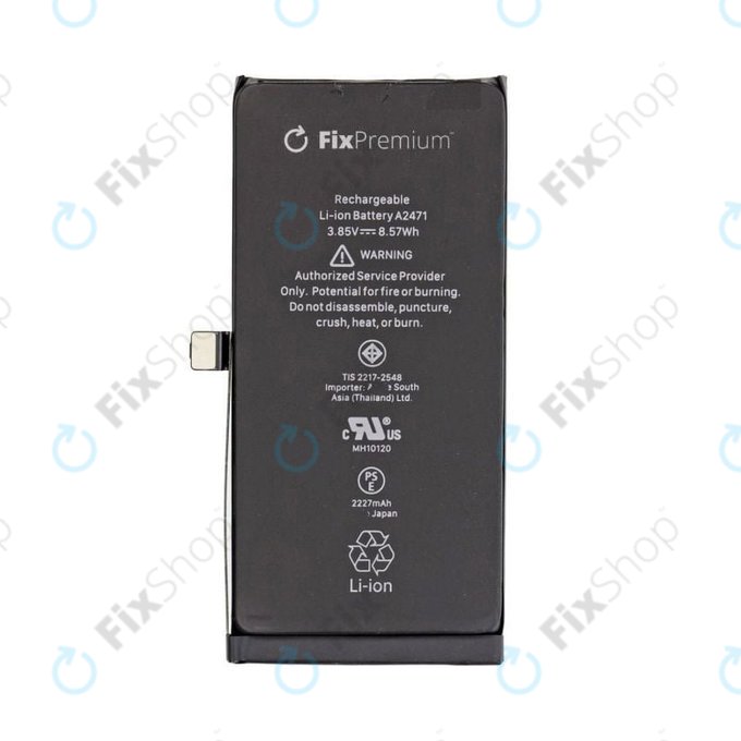 Baterija za iPhone 12 Mini, 2227mAh, DIAGNOSTIC