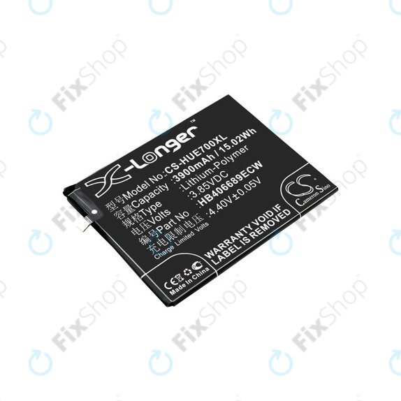 Baterija za Huawei Y7, 3900mAh, Li-Pol, 3.85V, HB406689ECW, HQ
