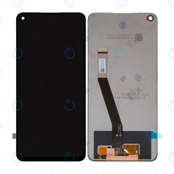 Xiaomi Redmi Note 9 - LCD zaslon + zaslon osjetljiv na dodir TFT