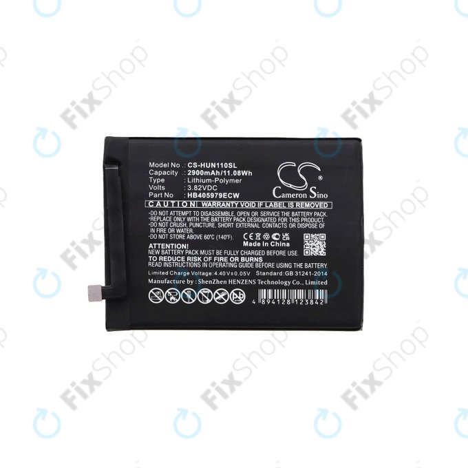 Baterija za Huawei Y5, Y6, 2900mAh, Li-Pol, 3.82 V, HB405979ECW, HQ