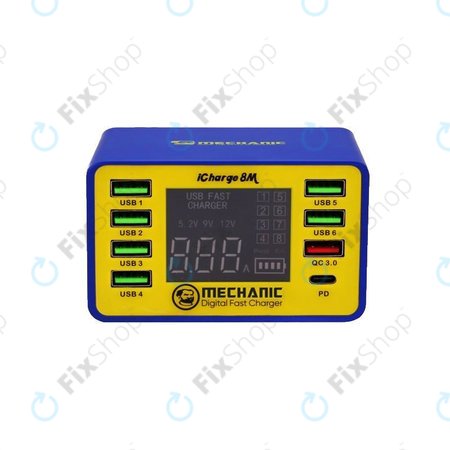 Mechanic iCharge 8M - USB stanica za punjenje s USB-C i USB 3.0