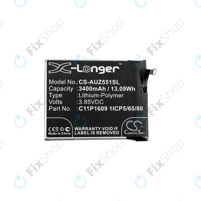 Asus ZenFone 3 Max ZC553KL (X00DD) - Baterija C11P1609 3400mAh HQ