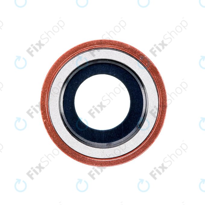 Apple iPhone XR - Leća kamere + okvir (koraljni)