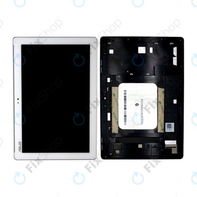 Asus ZenPad 10 Z300C, Z300CT, Z300CX, ZD300C - LCD zaslon + zaslon osjetljiv na dodir + okvir (White) - 90NP0232-R20010 Genuine Service Pack