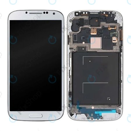 Samsung Galaxy S4 i9500 - LCD zaslon + zaslon osjetljiv na dodir + okvir (White Frost) OLED