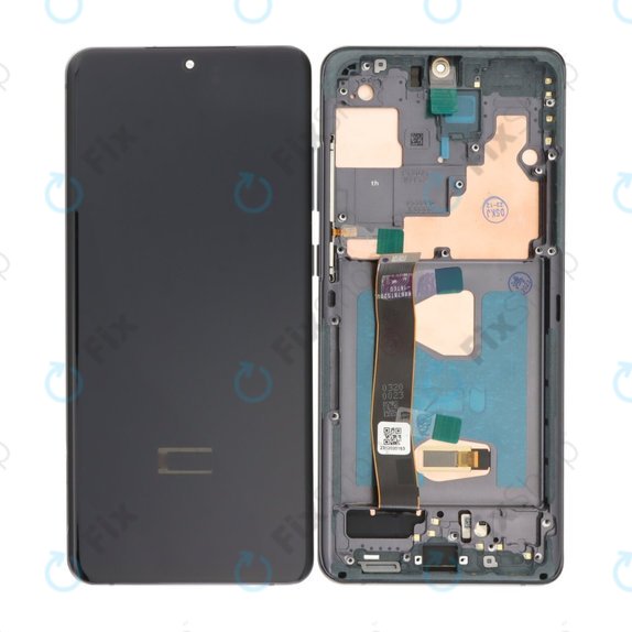 Samsung Galaxy S20 Ultra G988F - LCD zaslon + zaslon osjetljiv na dodir + okvir (Cosmic Black) OLED