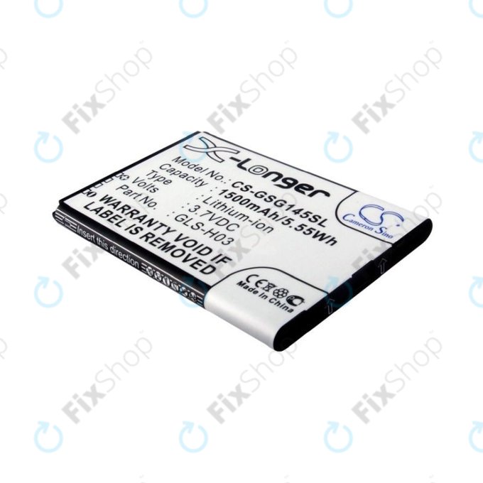 Baterija za Gigabyte GSmart G1345, 1500mAh, Li-Ion, 3.7V, GLS-H03, HQ