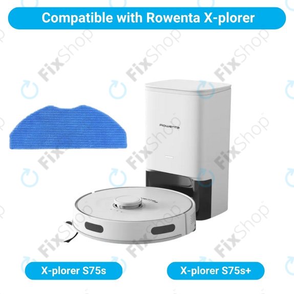 Krpa za brisanje, 2 kom za Rowenta X-plorer S75s, S75s+