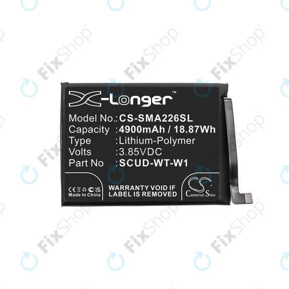 Baterija za  Samsung A22 5G A226B, 4900mAh, Li-Pol, 3.85 V, SCUD-WT-W1, HQ