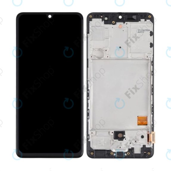 Samsung Galaxy A41 A415F - LCD zaslon + zaslon osjetljiv na dodir + okvir (Prism Crush Black) OLED