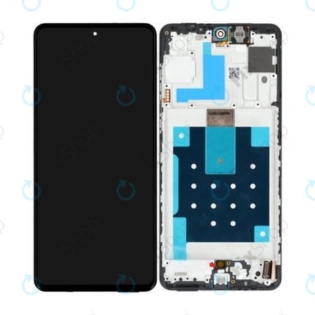 Samsung Galaxy M55 M556B - LCD zaslon + zaslon osjetljiv na dodir + okvir (Black) - GH81-25791A Genuine Service Pack